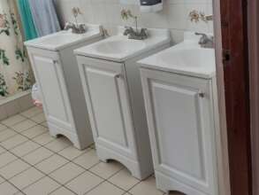 New bathroom sinks