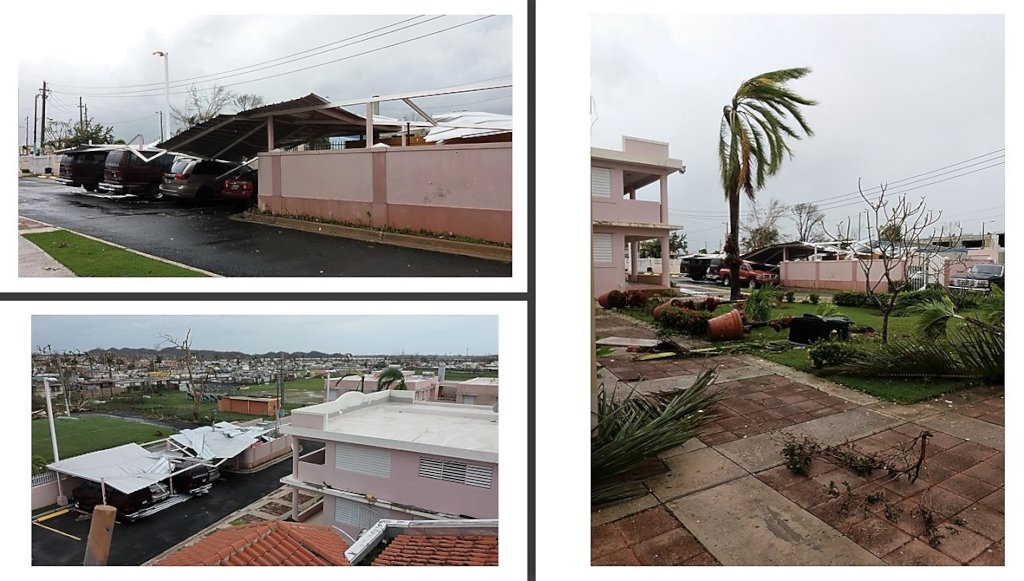 Repairs to Hogares Teresa Toda post H. Maria in PR