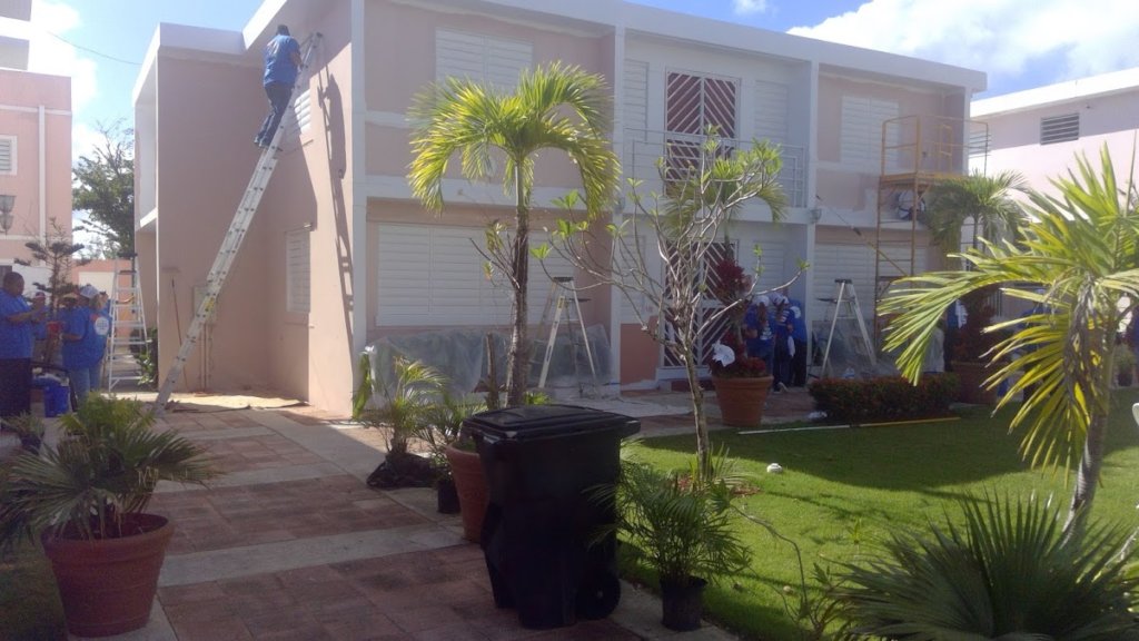 Repairs to Hogares Teresa Toda post H. Maria in PR