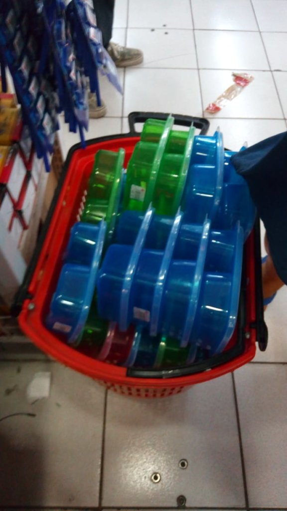 Bought new lunch boxes