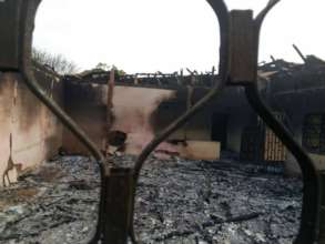 Sample of Burnt Down Houses in Kom Villages