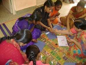 Training on Kundan Work