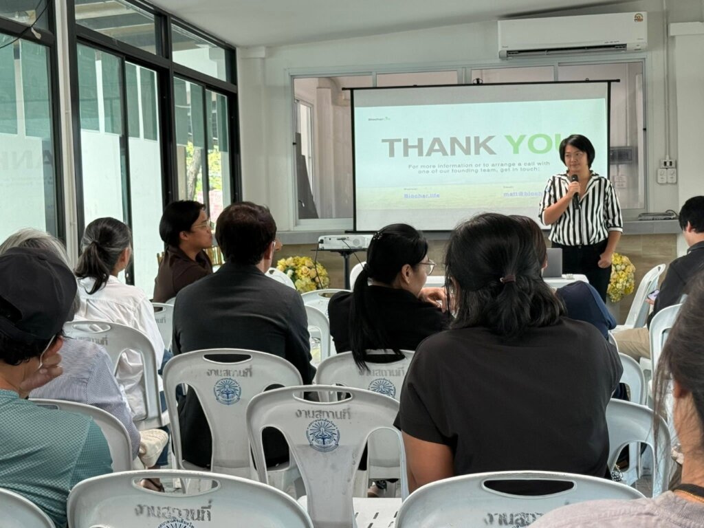 Aom at "Liveable Chiang Mai" Breathe Council Mtg