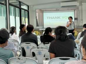 Aom at "Liveable Chiang Mai" Breathe Council Mtg