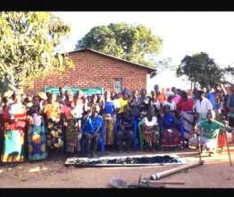 Training after the cyclone in Malawi