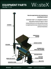 Wastex machine for biochar production