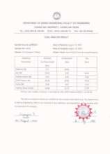 Biochar carbon test for corn