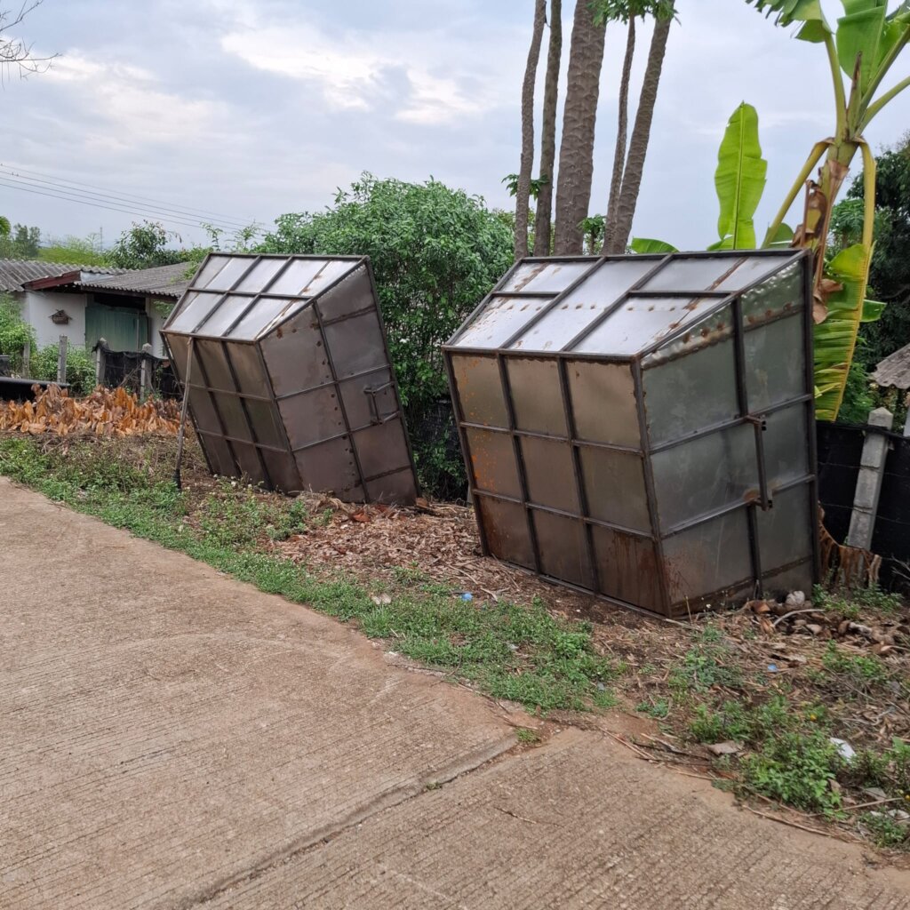 New square kiln is more efficient with tree waste