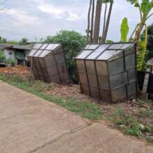 New square kiln is more efficient with tree waste