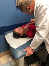 Sabrinas check up
