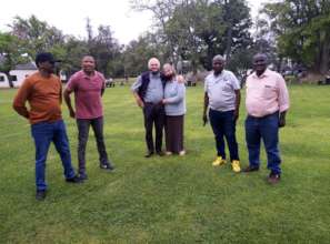 Ali and I with our team of community leaders