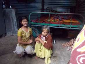 Anita With Her Mother