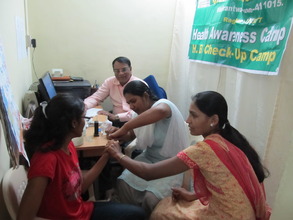 haemoglobin check up.
