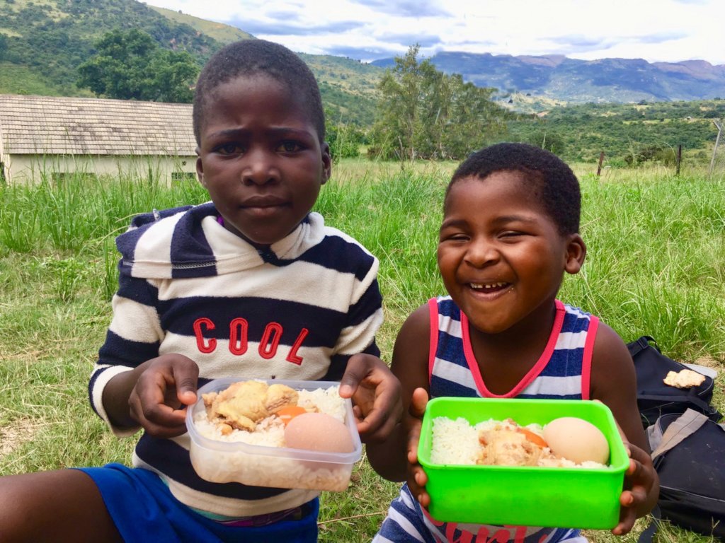 New School Kitchen and Meals for 100 Eswatini Kids