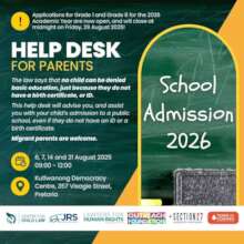 Help Desk Poster for child law