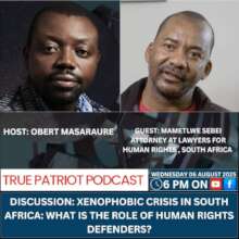 Media advocacy on combatting xenophobia