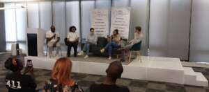 LHR presenting on the white paper