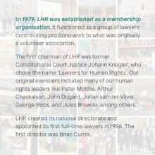 LHR celebrating its 45th year