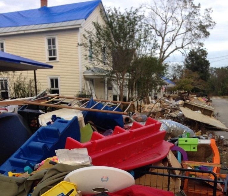 Temporary Shelter for Hurricane Florence survivors