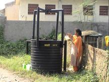 biogas facility under construction