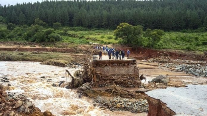 Cyclone Idai damage in Zimbabwe