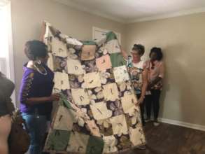 Quilt--represents partners coming together!