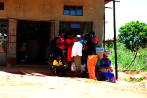 Ngangu flyer distribution