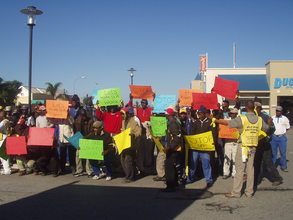 Members in George marching to create awareness