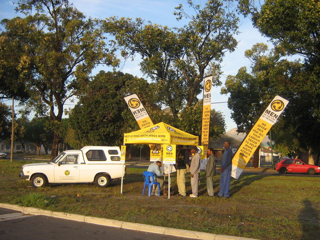 Field office for unemployed people in South Africa