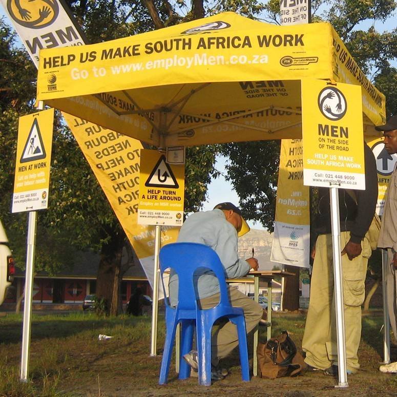 Field office for unemployed people in South Africa