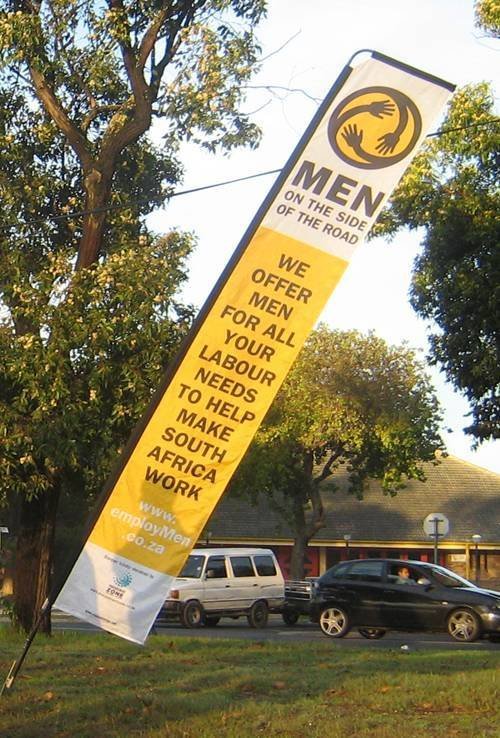 Field office for unemployed people in South Africa