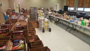 Food and Supplies Arriving