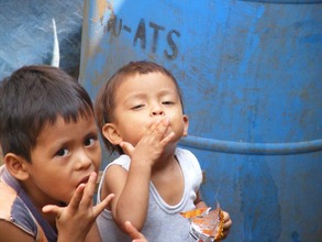 Photos of children from the Bocacosta