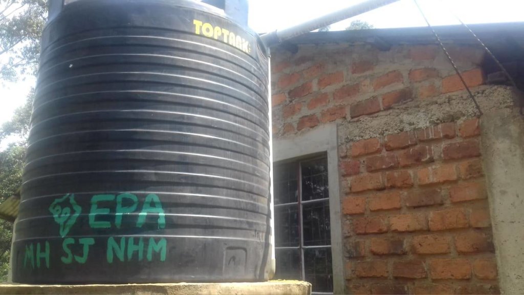 Water tank at Buyonge,