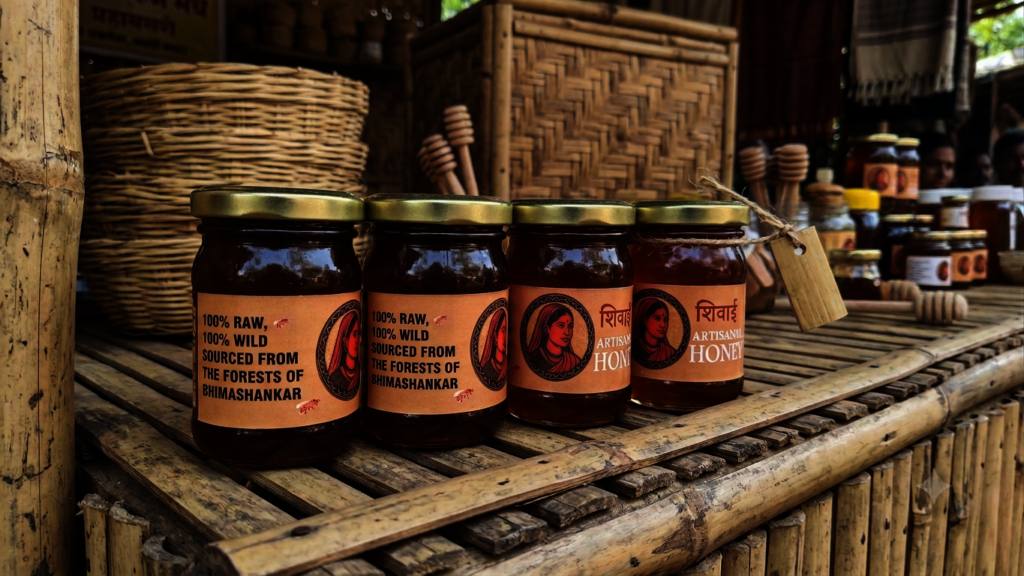 Wild Honey, sold at similar bamboo stalls