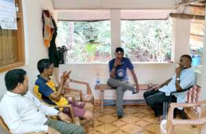 Informative session regarding stingless beekeeping