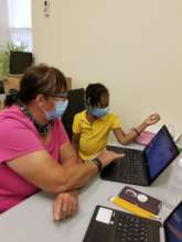 Tutoring a child attending virtual public school