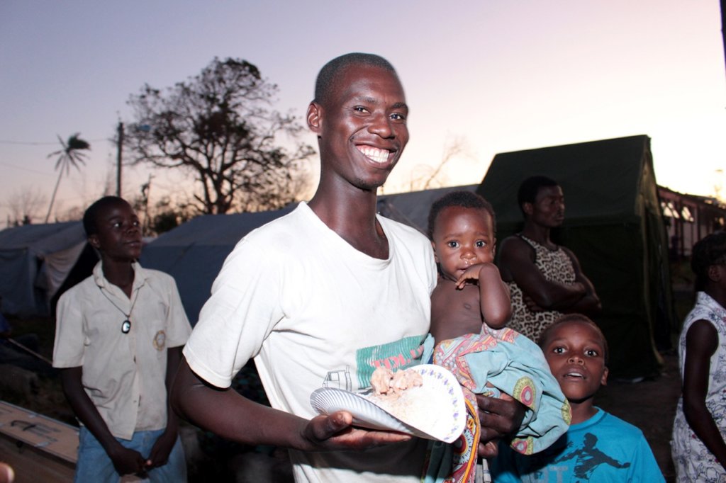 Provide meals in Mozambique following Cyclone Idai