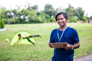Kamal our Physical Education Teacher.