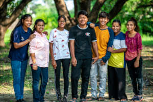 The Seven Students getting ready for next year