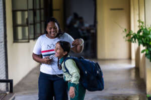 Niyati cracking up in this staged goodbye photo