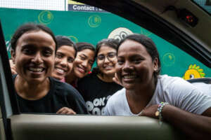 It was perfect having Roshni and Debby there too!