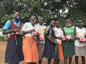 Pads Distribution during COVID-19 lockdown