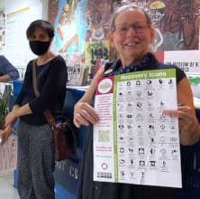 Our Climate Week tour included an exhibit tour!