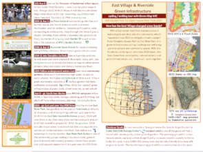 2020's self guided green infrastructure tour map