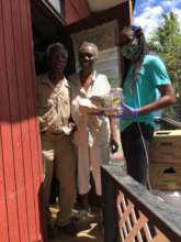 Keeping busy by delivering meals to seniors!