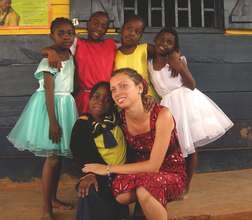 Volunteer and kids