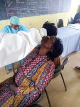 Staff Taking COVID-19 Tests