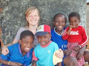 Fun times with a volunteer