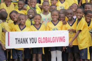 Thank you GlobalGiving donors from the kids